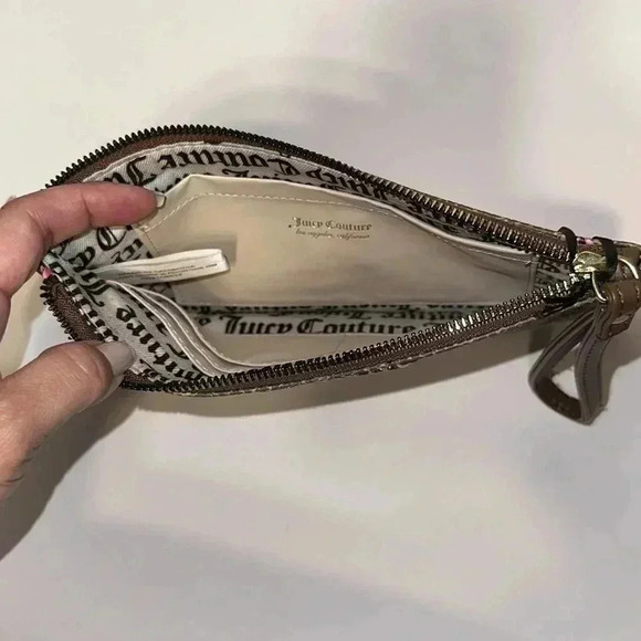Juicy Couture Brown wristlet bag wallet - Picture 5 of 8
